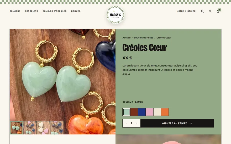 Proposition B, fiche produit